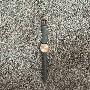 Rose Gold and Gray/Green Watch- Monroé